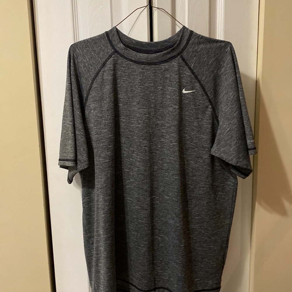 Nike Dri-fit UPF 40+ gray/black size L excellent condition